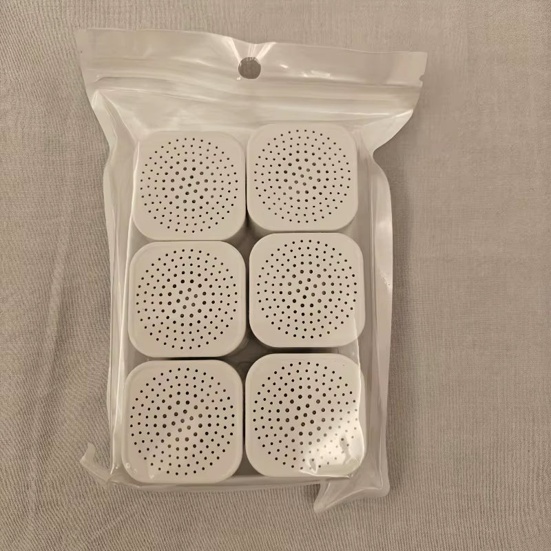 6/24Pcs Refrigerator Odor Removal Box Activated Carbon Purification Bags Formaldehyde Reduction Home Aseptic Deodorizer Tool Set