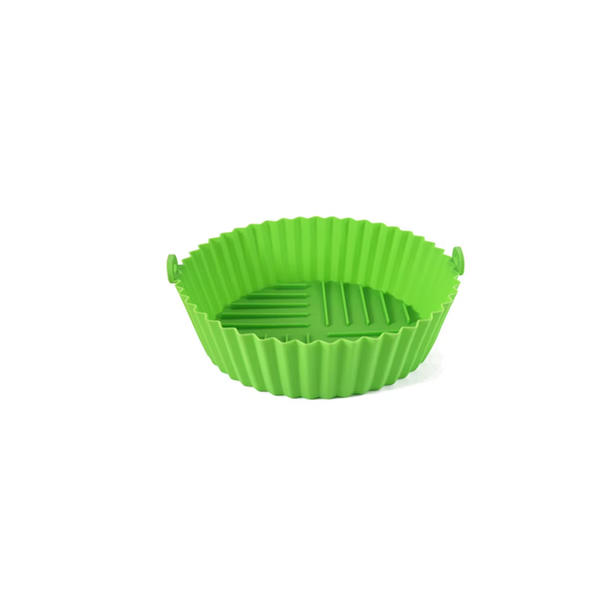 1PC Silicone Air Fryer Baking Tray Circular Foldable Food Grade High Temperature Resistant and Easy to Clean Oven Mat