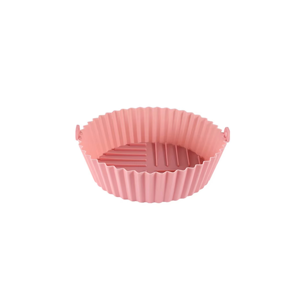 1PC Silicone Air Fryer Baking Tray Circular Foldable Food Grade High Temperature Resistant and Easy to Clean Oven Mat