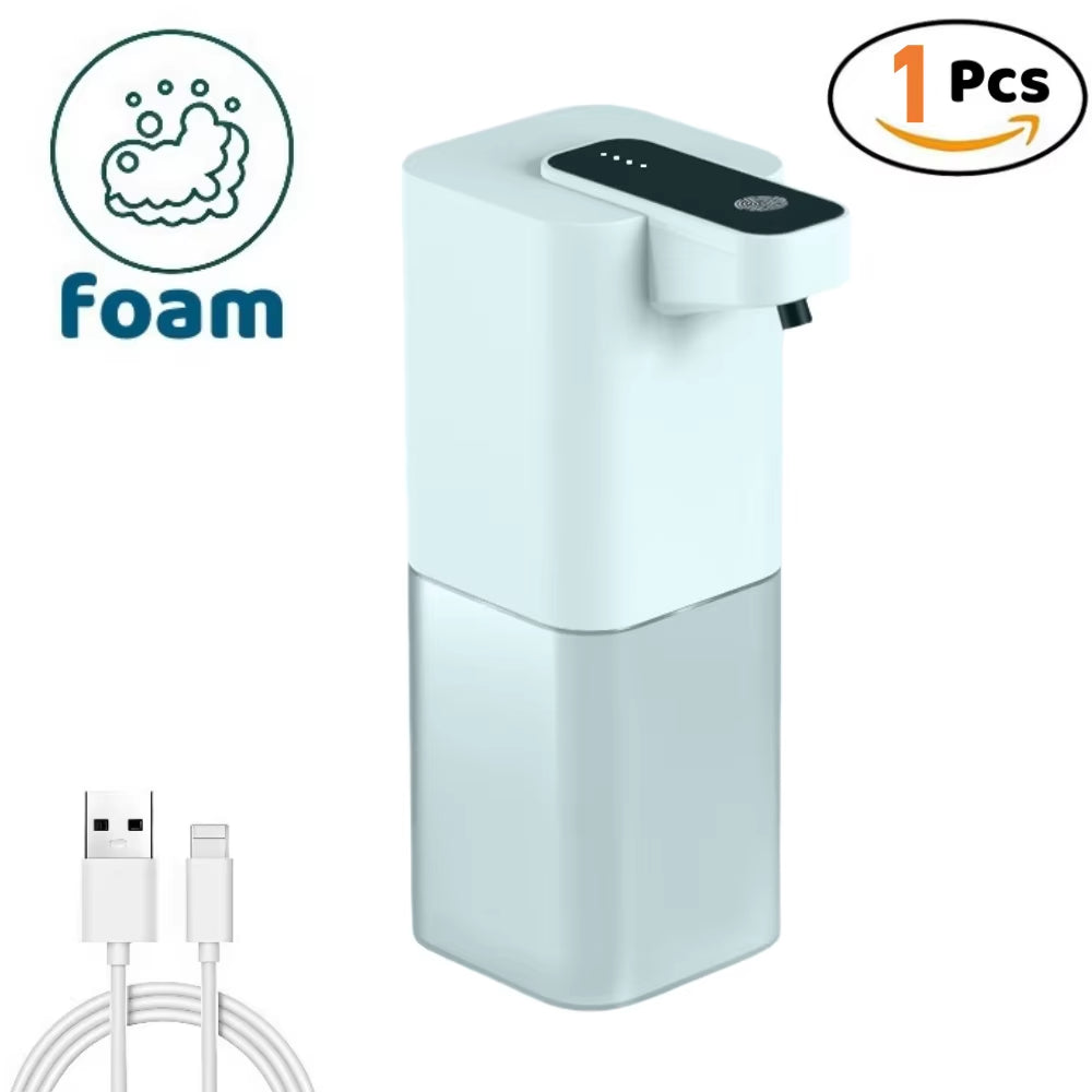 Automatic Liquid/Foma Soap Dispenser, Touchless Electric Dispenser, USB Rechargeable with Infrared Sensor for Bathroom,Kitchen