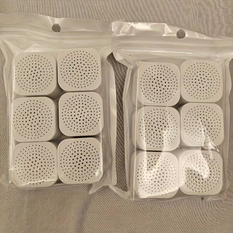 6/24Pcs Refrigerator Odor Removal Box Activated Carbon Purification Bags Formaldehyde Reduction Home Aseptic Deodorizer Tool Set