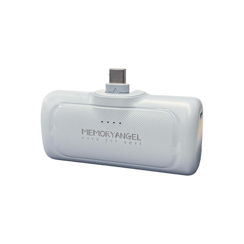 22.5W Fast Output with 5000Mah Mini Portable Charger, Featuring Both Type-C for Universal Compatibility with Ios and Android Devices. Its Compact Design Includes Power Display for Accurate Battery Monitoring.