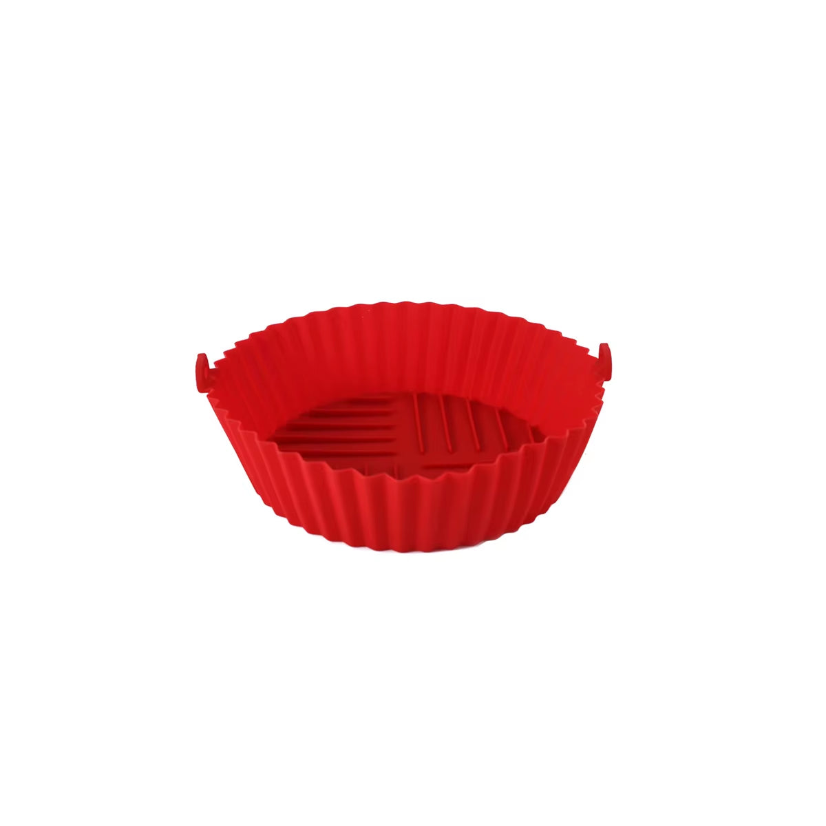1PC Silicone Air Fryer Baking Tray Circular Foldable Food Grade High Temperature Resistant and Easy to Clean Oven Mat
