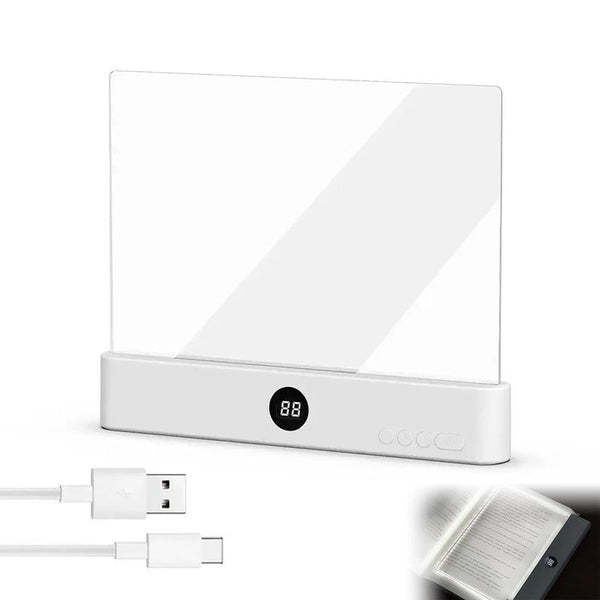 CozyGlow LED Clip-On Book Light Timer