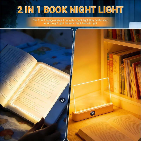 CozyGlow LED Clip-On Book Light Timer